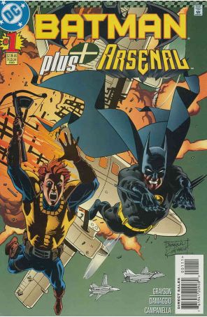 Batman Plus 1 published by DC with cover art by Rodolfo DaMaggio