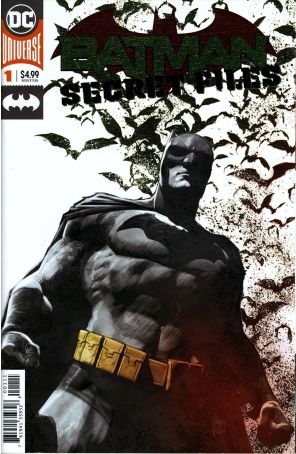Batman Secret Files (2nd Series) 1 published by DC with cover art by Mikel Janin