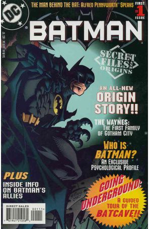 Batman Secret Files 1 published by DC with cover art by Scott McDaniel