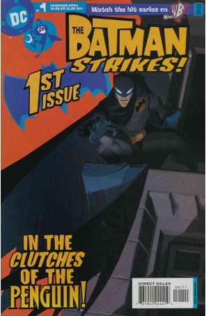 The Batman Strikes 1 published by DC with cover art by Jeff Matsuda