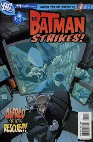 The Batman Strikes 11 published by DC with cover art by Jeff Matsuda