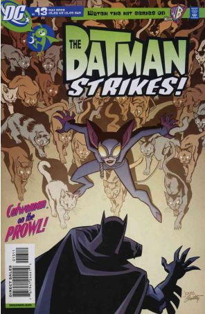 The Batman Strikes 13 published by DC with cover art by Christopher Jones
