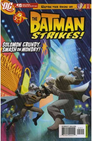 The Batman Strikes 19 published by DC with cover art by Dave McCaig