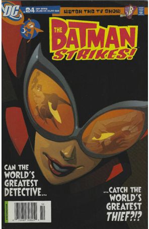 The Batman Strikes 24 (Newsstand) published by DC with cover art by Dave McCaig