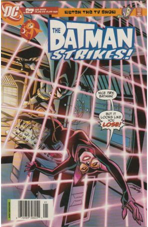 The Batman Strikes 27 (Newsstand) published by DC with cover art by Dave McCaig