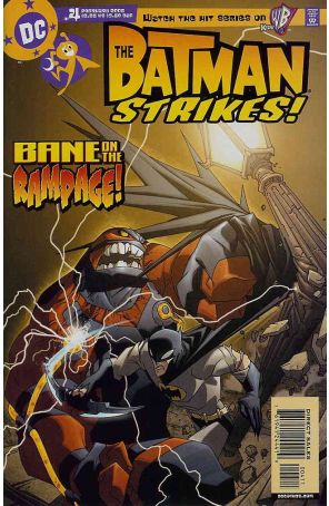 The Batman Strikes 4 published by DC with cover art by Jeff Matsuda