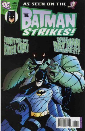 The Batman Strikes 46 published by DC with cover art by Andie Tong