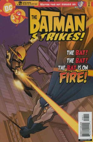 The Batman Strikes 8 published by DC with cover art by Jeff Matsuda