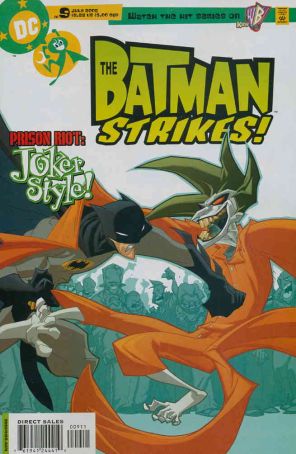 The Batman Strikes 9 published by DC with cover art by Jeff Matsuda