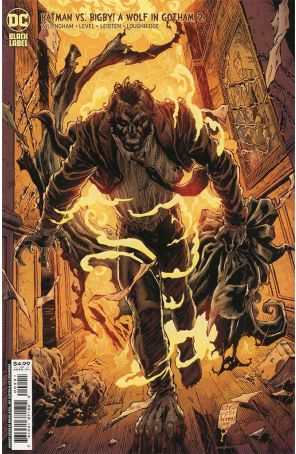 Batman Vs. Bigby! A Wolf in Gotham 2A published by DC with cover art by Brian Level and Jay Leisten