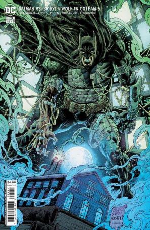 Batman Vs. Bigby! A Wolf in Gotham 5A published by DC with cover art by Brian Level and Jay Leisten