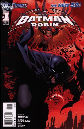 Batman and Robin (2nd Series) 1 (2nd) published by DC with cover art by Patrick Gleason