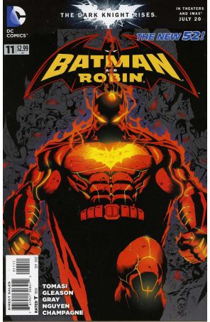 Batman and Robin (2nd Series) 11 published by DC with cover art by Patrick Gleason
