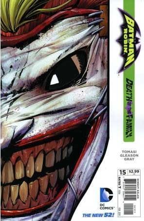 Batman and Robin (2nd Series) 15 published by DC with cover art by Mick Gray