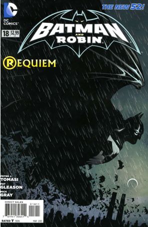 Batman and Robin (2nd Series) 18 published by DC with cover art by Mick Gray