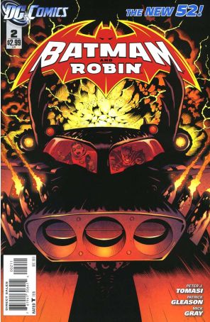 Batman and Robin (2nd Series) 2 published by DC with cover art by Patrick Gleason