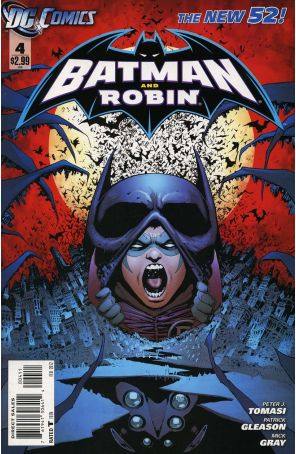 Batman and Robin (2nd Series) 4 published by DC with cover art by Patrick Gleason
