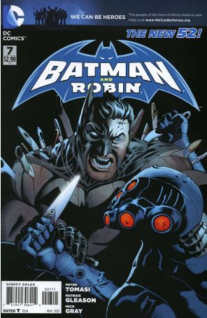 Batman and Robin (2nd Series) 7 published by DC with cover art by Patrick Gleason
