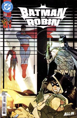 Batman and Robin (3rd Series) 27A published by DC with cover art by Tony S. Daniel