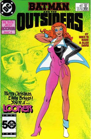 Batman and the Outsiders 31 published by DC with cover art by Alan Davis