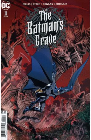 The Batman's Grave 1 published by DC with cover art by Bryan Hitch