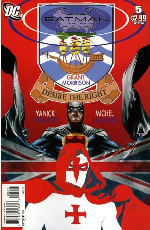 Batman, Inc. 5 published by DC with cover art by J.H. Williams III