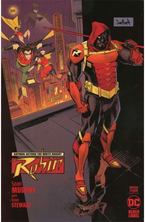 Batman: Beyond the White Knight 4A published by DC with cover art by Sean Murphy