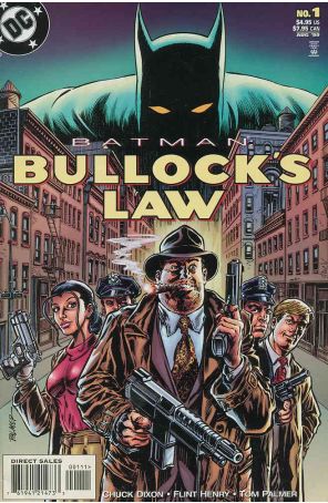 Batman: Bullock's Law 1 published by DC with cover art by Tom Palmer