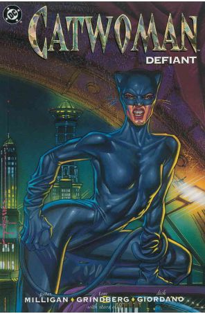 Batman: Catwoman Defiant 1 published by DC with cover art by Brian Stelfreeze