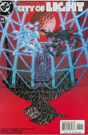 Batman: City of Light 5 published by DC with cover art by Arnold Pander and Jacob Pander