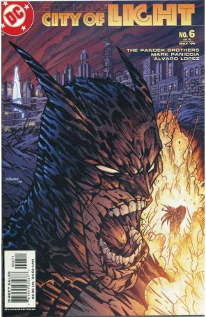 Batman: City of Light 6 published by DC with cover art by Arnold Pander and Jacob Pander