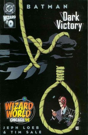 Batman: Dark Victory 0A published by DC with cover art by Tim Sale