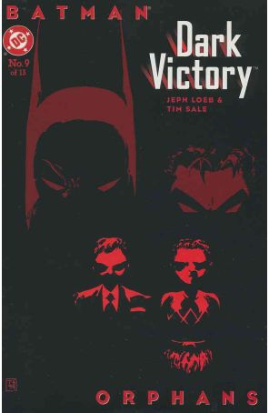 Batman: Dark Victory 9 published by DC with cover art by Tim Sale
