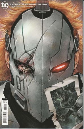 Batman: Fear State: Alpha 1A published by DC with cover art by Dylan Teague
