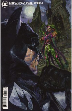 Batman: Fear State: Omega 1A published by DC with cover art by Simone Bianchi