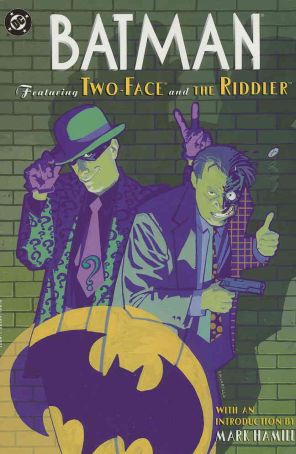 Batman: Featuring Two-Face and The Riddler TPB 1 published by DC with cover art by Mark Chiarello
