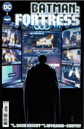 Batman: Fortress 1 published by DC with cover art by Darick Robertson