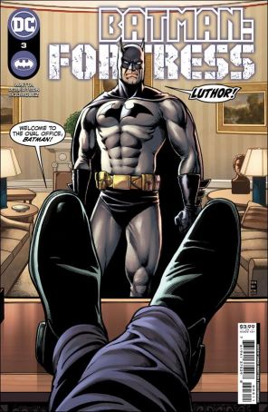 Batman: Fortress 3 published by DC with cover art by Darick Robertson