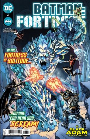 Batman: Fortress 6 published by DC with cover art by Darick Robertson