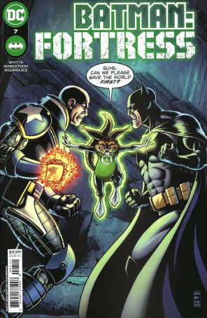 Batman: Fortress 7 published by DC with cover art by Darick Robertson
