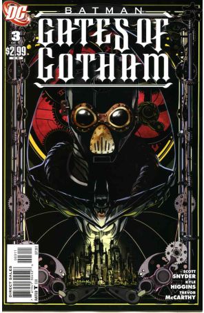 Batman: Gates of Gotham 3 published by DC with cover art by Trevor McCarthy