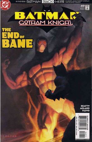 Batman: Gotham Knights 49 published by DC with cover art by Alfred Kamajian