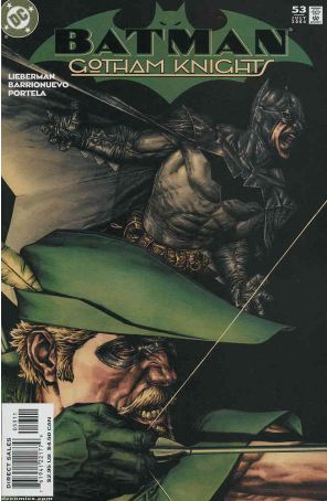Batman: Gotham Knights 53 published by DC with cover art by Lee Bermejo