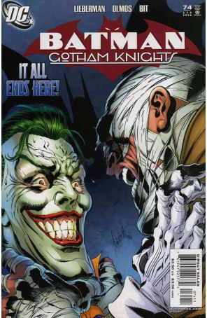 Batman: Gotham Knights 74 published by DC with cover art by Claudio Castellini