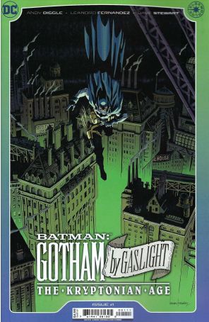 Batman: Gotham by Gaslight-The Kryptonian Age 1A published by DC with cover art by Leandro Fernández
