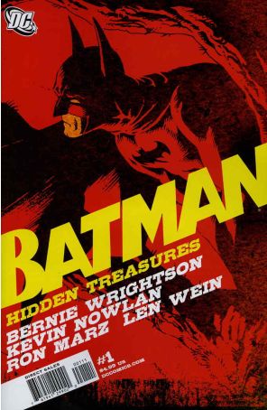 Batman: Hidden Treasures 1 published by DC with cover art by Bernie Wrightson