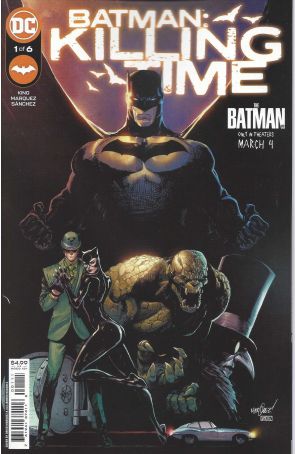 Batman: Killing Time 1 published by DC with cover art by David Marquez