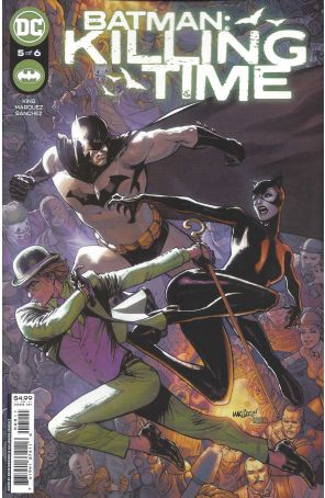 Batman: Killing Time 5 published by DC with cover art by David Marquez