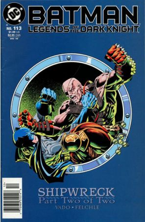 Batman: Legends of the Dark Knight 113 (Newsstand) published by DC with cover art by Norman Felchle