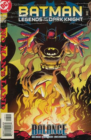 Batman: Legends of the Dark Knight 118 published by DC with cover art by Klaus Janson